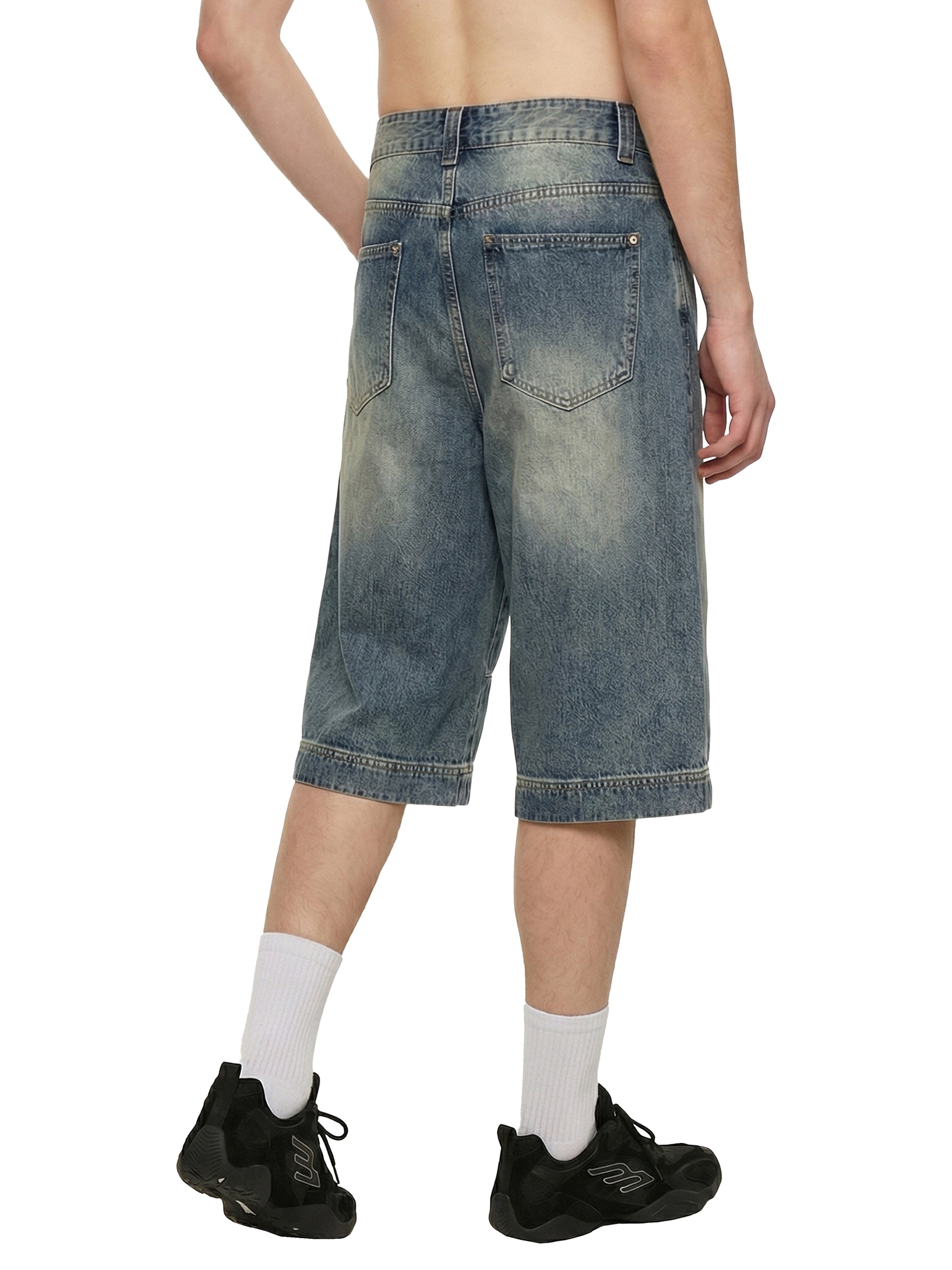 Vintage Baggy Faith Jean Shorts