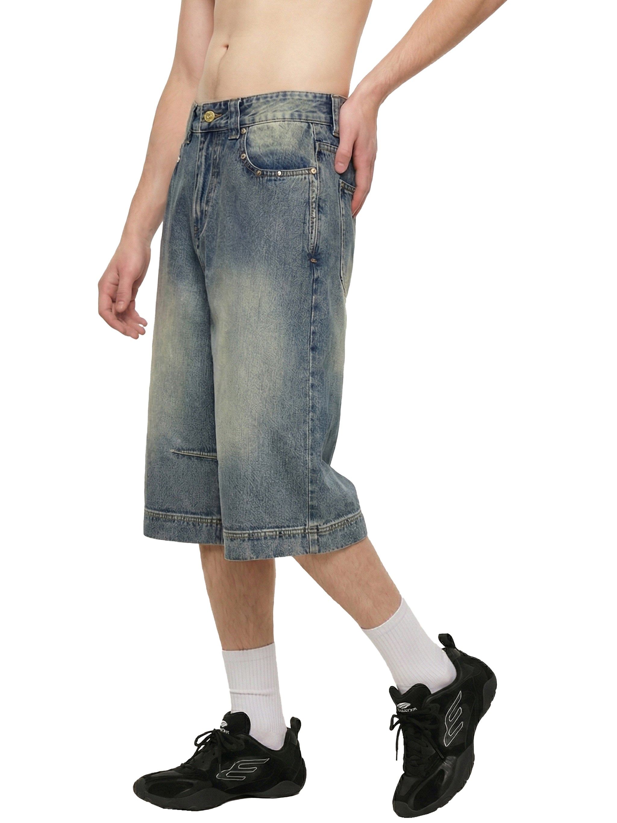 Vintage Baggy Faith Jean Shorts